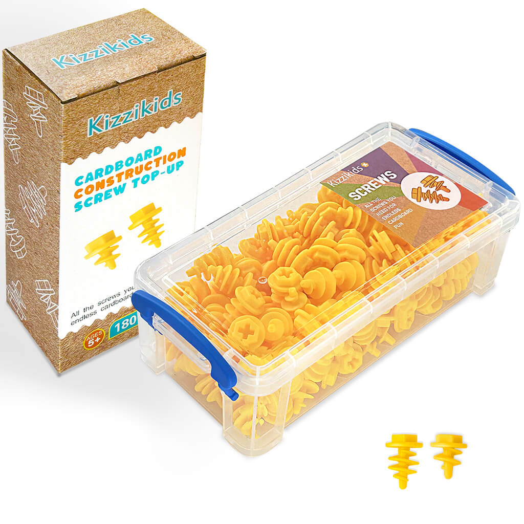 Screws Kit 180 Piece (Yellow) – Kizzikids