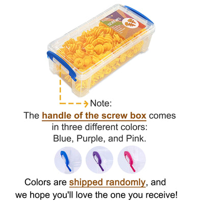 Screws Kit 180 Piece (Yellow)