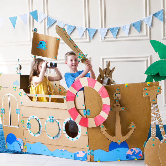 Cardboard Connectors & Motion Parts for Kids | Kizzikids